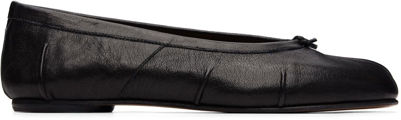 Maison Margiela Black Tabi Ballerina Flats — bok