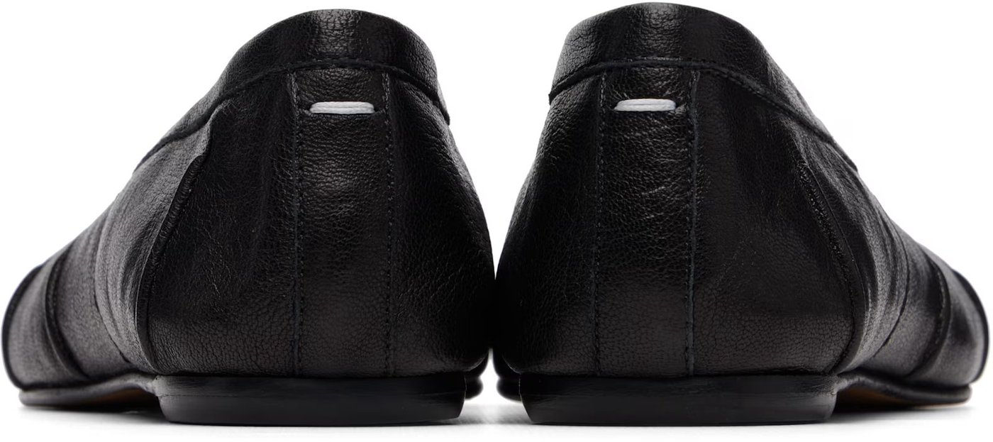 Maison Margiela Black Tabi Ballerina Flats — tył